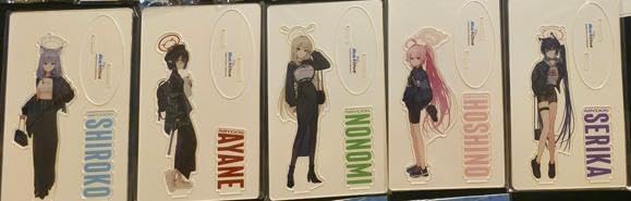 ブルアカ Peer アクリルスタンド セット アビドス組 ブルアカ Peer